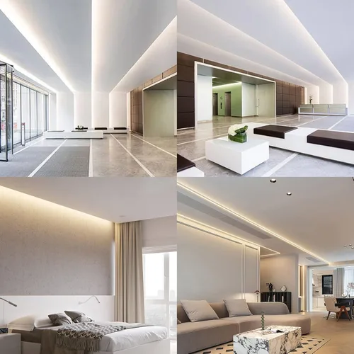 Miniatura 6 de GOMING Tira de luz LED COB de 32.8 ft/32.8 pies, 24 V, impermeable, IP65, blanco natural, 4000 K, brillo uniforme, 3840 LED, CRI 93+, cinta de luces