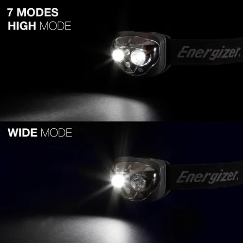 Miniatura 2 de Energizer PRO-360 Linterna frontal LED, resistente al agua IPX4, linterna de alto rendimiento para exteriores, camping, correr, tormenta, luz LED