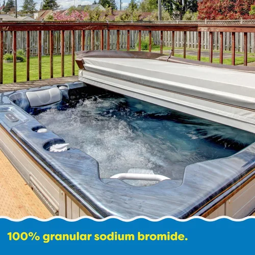 Miniatura 3 de In The Swim Potenciador de bromo para spa y bañera de hidromasaje, 2 libras para una mayor desinfección y claridad del agua, paquete de 2