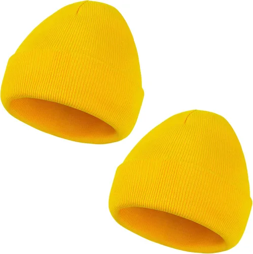 Miniatura 71 de American Trends Gorro para hombre y mujer, gorro de punto suave y lindo con diseño de calavera