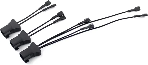 Miniatura 8 de FARBIN 1 a 2 Adaptador Conector de Bocina Tipo Y Kit de Cableado de Enchufe Especial para Bocina de Coche y Camión Toyota Plug and Play