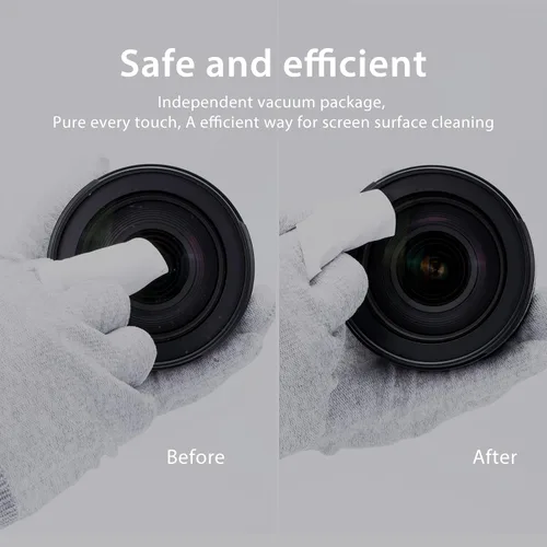 Miniatura 6 de VSGO Kit profesional de limpieza de cámara: para cámaras Canon, Nikon, Sony, DSLR y sin espejo, incluye lápiz de limpieza de lentes, soplador