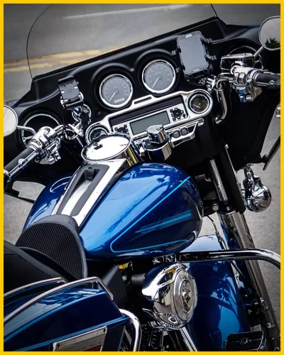 Miniatura 6 de Anillo de ajuste de altavoz estéreo Accent, 9 piezas, compatible con Harley Davidson 1996-2013 Electra Glide Street Glide Trike Glide