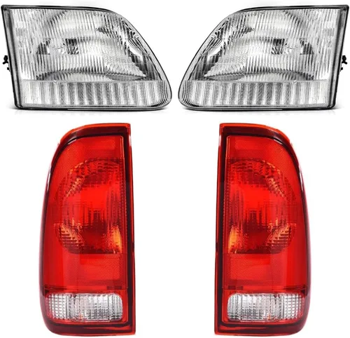 Miniatura 24 de EPIC LIGHTING Faros halógenos tipo OE compatibles con FOR.D 01-03 F-150 97-99 F-250 LIGHTNING