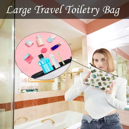 Miniatura 3 de LEVLO Pickle Bundle Gift Pickle Bachelorette Pickle Lover Bolsa impermeable con cremallera Pickle Queen para mujeres y niñas BFF, Pickle