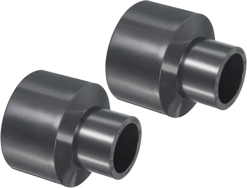 Miniatura 16 de PATIKIL UPVC Reductor de tubería de montaje de 1-1/2 "x 1" Socket Schedule 80, conector adaptador de acoplamiento recto, gris