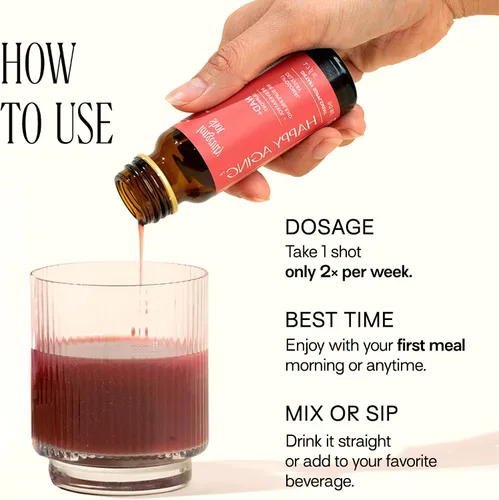 Miniatura 4 de Happy Aging Suplemento líquido de resveratrol NAD+, alternativa NMN, ribósido liposomal de nicotinamida y antioxidantes para apoyo energético, salud