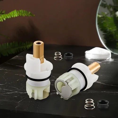 Miniatura 9 de RP25513 Kit de reemplazo de vástago de llave para kit de reparación de llave de dos manijas con Cartucho RP24096 Asientos RP4993 Muelles RP24097