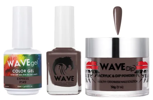 Miniatura 29 de WAVEGEL - Juego de gel de remojo, laca de uñas y polvo acrílico a juego - Colección Simplicity - #P109 Blizzard
