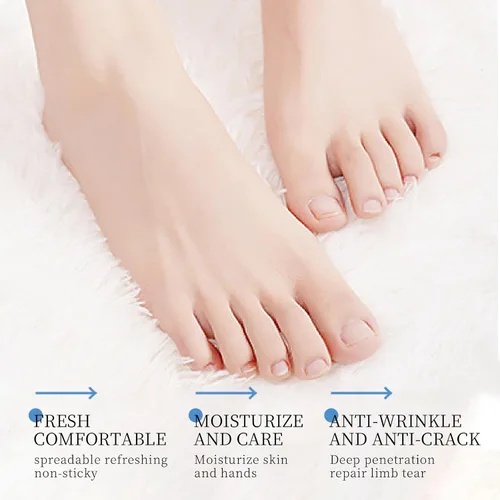 Miniatura 4 de O'CHEAL Anti-secado Crack Crema para pies Crema de reparación agrietada a mano Crema corporal Eliminación de pies agrietados Piel muerta Mano Pies