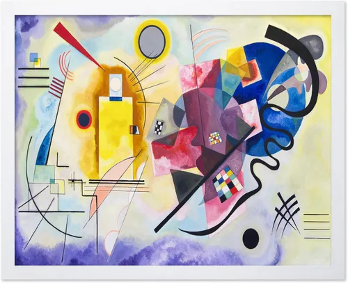 Miniatura 37 de Poster Master Póster vintage Wassily Kadinsky – Impresión retro delicada de tensión – Arte de formas geométricas – Arte abstracto – Arte moderno