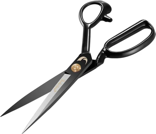 Fabric Scissors 8 Inch Sewing Dressmaking Scissors Professional Razor Sharp for Tailoring Leather Raw Materials - Japan High Carbon Steel Tailor