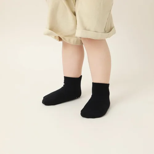 Miniatura 6 de Calcetines antideslizantes con agarre para tobillos, paquete de 12 unidades para niños pequeños, niños y niñas, lindos calcetines de algodón
