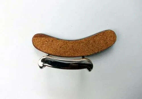 Miniatura 3 de Mandolina Reposabrazos de madera de ébano con abrazadera en U