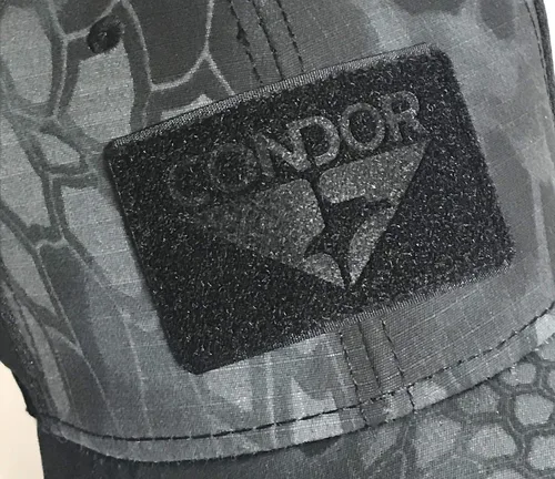 Miniatura 3 de Condor gorra Flex táctica (Kryptek Typhon) + Free PVC bandera & Warrior parche