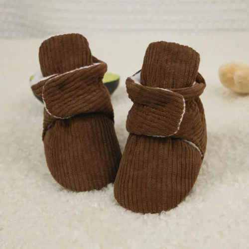 Miniatura 151 de Sawimlgy - Botines de algodón antideslizantes para recién nacido, con agarre, para cuna o para el invierno