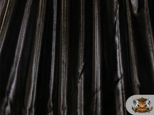 Miniatura 3 de 1 tela negra metálica de elastano de 60 pulgadas (vendida por yarda)