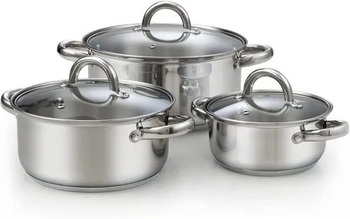 Miniatura 9 de Cook N Home 12 unidades de acero inoxidable Mango de plata de acero inoxidable
