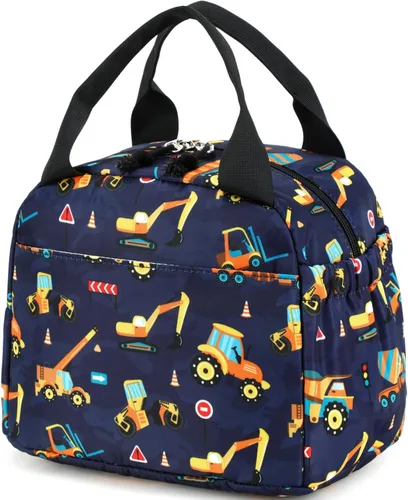 Miniatura 18 de CAMTOP Bolsa de almuerzo para niños, bonita lonchera aislada para niños y niñas, loncheras a prueba de fugas para la escuela