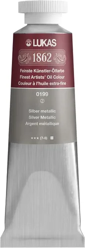 Miniatura 44 de Lukas 1862 Pintura al Óleo para Artistas Profesionales - Colores Tierra Amarillentos, 37 mL - Juego de 4 - Destacada Resistencia a la Luz, Sin