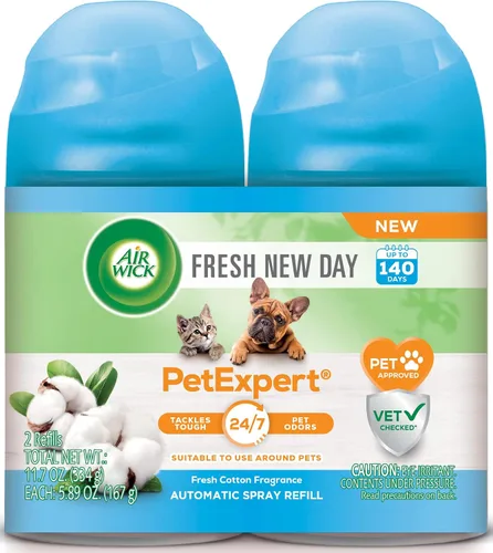 Miniatura 8 de Air Wick Recambio automático de ambientador en aerosol, 2 unidades, delicias de verano, neutralización de olores, aceites esenciales (paquete de 2)
