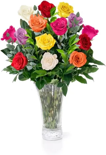 Miniatura 8 de Aquarossa Farms Flores para entrega, ramo de flores frescas, seleccionadas a mano de la granja, regalo para cumpleaños, aniversario o simplemente