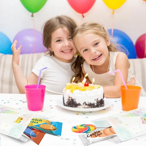 Miniatura 5 de DaiUni 30 piezas de bolsas de unicornios, bolsas de regalo de fiesta con asas para cumpleaños de niños