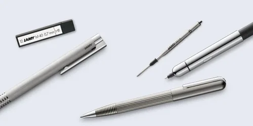 Miniatura 4 de Lamy Recambio de bolígrafo M16 con gran capacidad, metal - Recambio original para todos los modelos de bolígrafo - Indeleble - Ancho de línea ancha