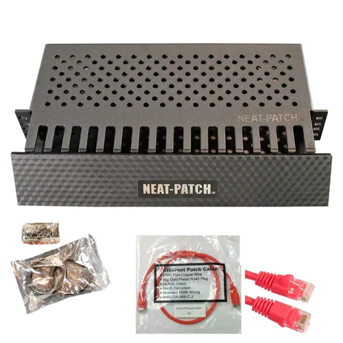 Miniatura 8 de Neat Patch MINI 1U Unidad de gestión de cables de bajo perfil