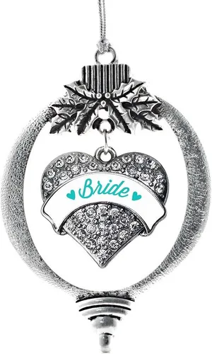 Miniatura 43 de Inspired Silver - Adorno con dije de hermana gemela - Adornos navideños de plata con circonitas cúbicas