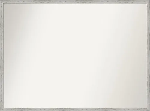 Miniatura 797 de Amanti Art Espejo de baño blanco para sobre el fregadero, 32 x 45 pulgadas, espejo de tocador rectangular blanco esbelto, marco de madera moderno