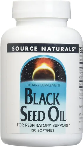 Miniatura 4 de Source Naturals Aceite de semilla de comino negro para apoyo respiratorio -120 cápsulas blandas