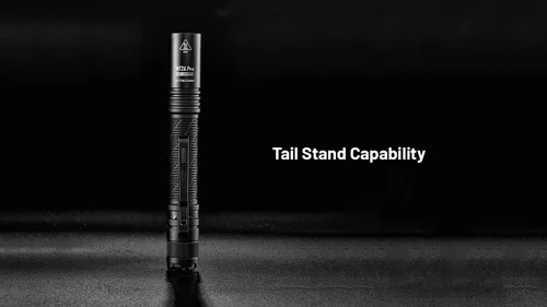 Miniatura 7 de Nitecore Linterna MT2A Pro EDC, 1000 lúmenes, haz de 279 yardas, recargable USB-C, compatibilidad de doble potencia, linterna delgada compacta e