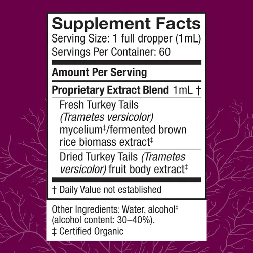 Miniatura 2 de Host Defense Extracto de cola de pavo – Suplemento de apoyo para la salud digestiva y la respuesta inmune – Suplemento de hongos para el microbioma