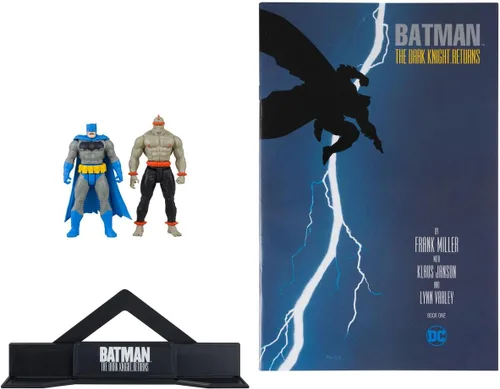 Miniatura 8 de McFarlane Toys - DC Direct Page Punchers 2pk Batman & Mutant Leader Figuras de 3 pulgadas con cómic