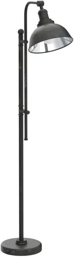 Miniatura 4 de VONLUCE Lámpara de pie para sala de estar, lámpara de pie industrial alta de 65 pulgadas, altura y cabezal ajustables, lámpara de lectura de pie