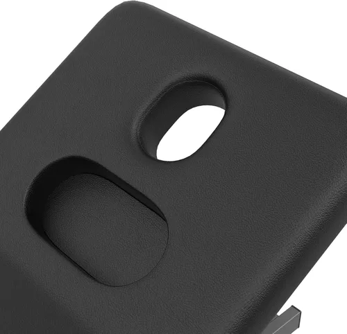 Miniatura 7 de pouseayar Cama de masaje estacionaria profesional resistente, amplia mesa de masaje estacionaria con respaldo para mesa de tratamiento, terapia Negro