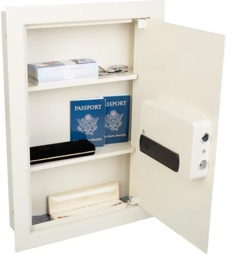 Miniatura 6 de Stalwart - Caja fuerte en la pared, seguro para el hogar o el negocio con teclado y 2 llaves de anulación manuales, protege dinero, joyas