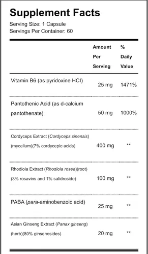 Miniatura 4 de Miracle Adrenal Essence Doctor's Choice - Suplemento adratogénico de hierbas y vitaminas