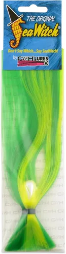 Miniatura 85 de C&H Lures Señuelos de Pesca Sea Witch - Originales Desde 1959, Faldas de Nylon Revelan Cabeza con Peso, 15 Colores, 8 Pesos de Cabeza, Señuelo