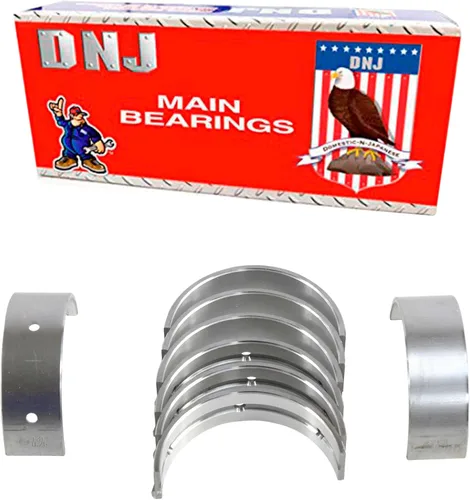DNJ MB475 Juego de rodamientos principales estándar para Ford 1992-2002, Mazda 626, Millenia, MX-3 1.8L-2.5L V6 24V DOHC 2497cc