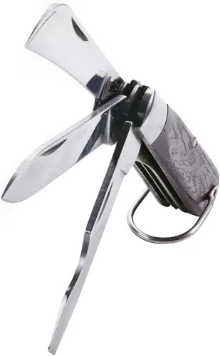 Miniatura 6 de Klein Tools 1550-6 - Navaja de bolsillo de 3 hojas con destornillador