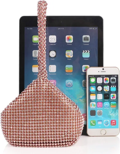 Miniatura 5 de Bolso de mano para mujer, diseño triangular, para boda, fiesta