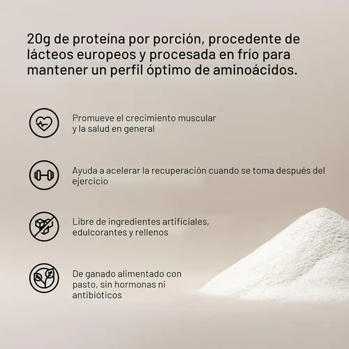 Miniatura 3 de Momentous Essential Proteína de suero aislada de vacas alimentadas a pasto - 20 g de proteína de suero aislada - Certificado NSF