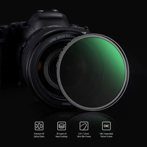 Miniatura 4 de NEEWER Difusión negra de 3.031 in, 1 filtro, filtro de efecto cinematográfico de ensueño, ultra delgado, repelente al agua, resistente a