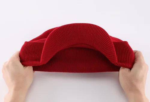 Miniatura 41 de Home Prefer - Gorro de invierno para hombre con visera, cálida y doble punto.