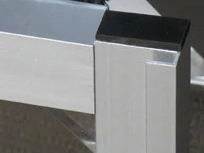 Miniatura 4 de NEOPlex - Letrero de aluminio para sándwich de acera de 24 x 48 pulgadas con paneles de inserción de borrado en seco