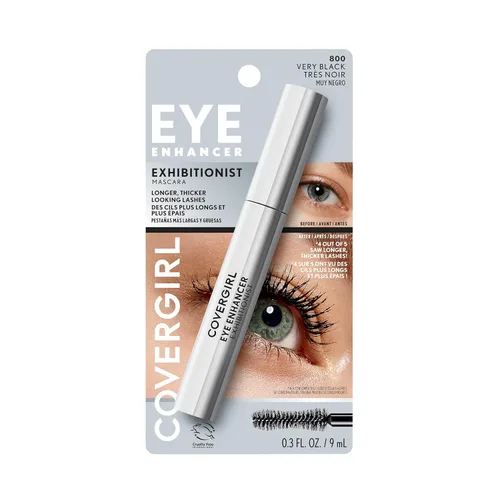 Miniatura 2 de COVERGIRL Eye Enhancer Exhibitionist Mascara 800 Very Black 0.3 fl oz (el embalaje puede variar)