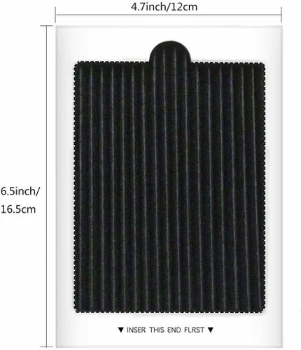 Miniatura 2 de Paquete de 4 filtros de carbón activado compatibles con Frigidaire y Electrolux Pure Air Ultra Reduce los olores para EAFCBF, PAULTRA, RAF1150