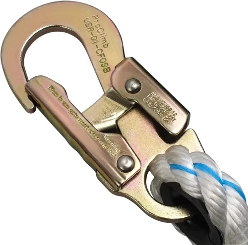 Miniatura 2 de Pelican Rope Cuerda vertical Lifeline - Cordón de protección contra caídas de 5/8 pulgadas - Equipo de escalera y torre - Cuerda de 3 hilos